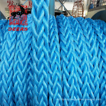 12 strand high quality Polyester Nylon polyamide fiber Rope For Ship/Boat